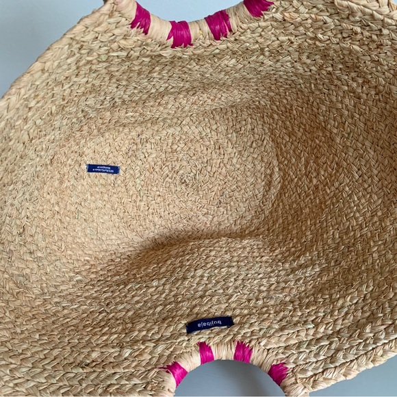 Beach Tote Straw Bag Hat Attack - bujibaja - Picture 4 of 5